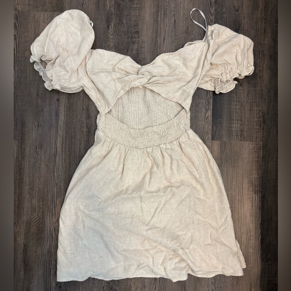 Tan Dress